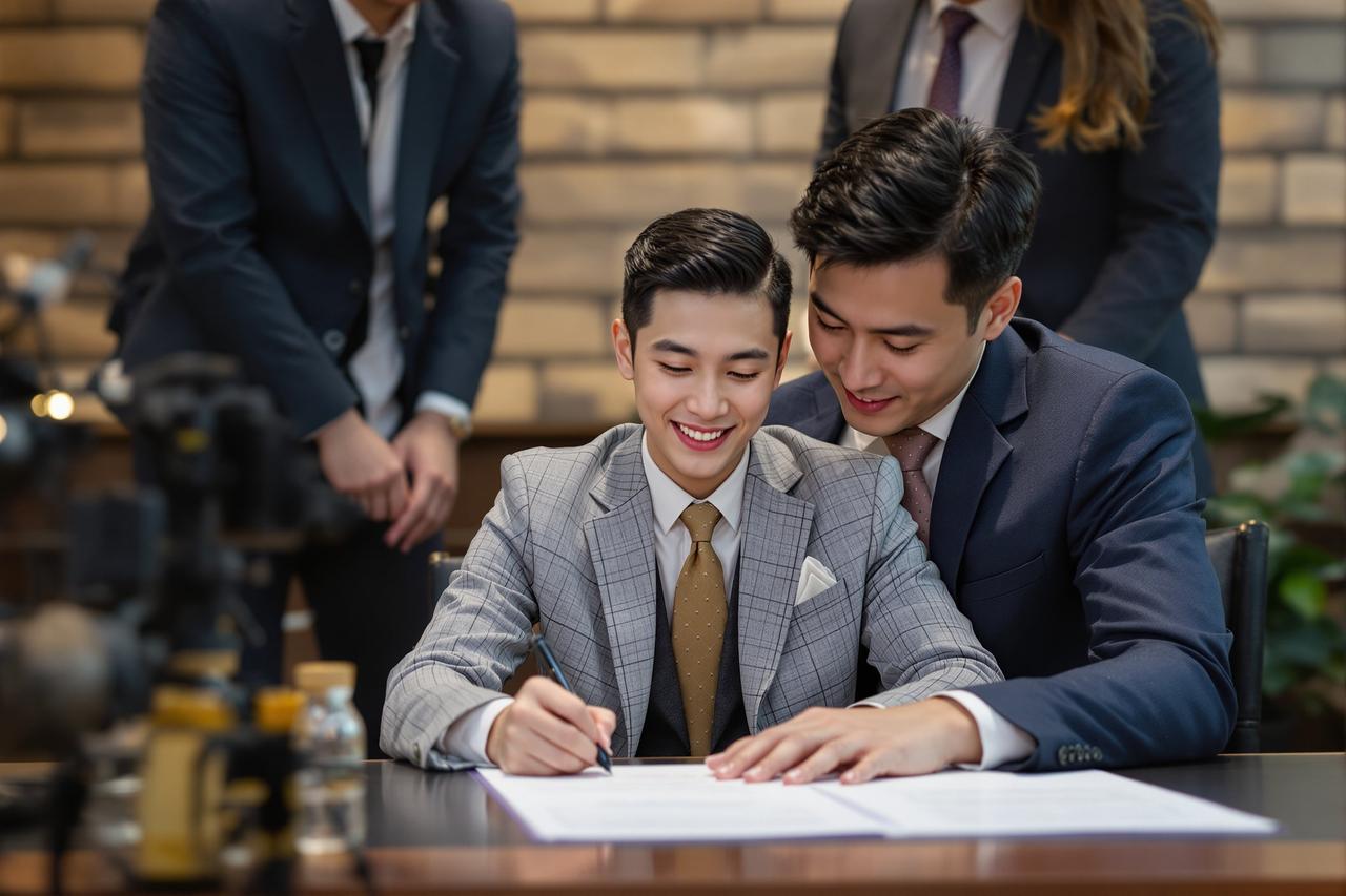 蜜桃视频签约新生代演员陈晓宇，将出演年度大剧《山海经》